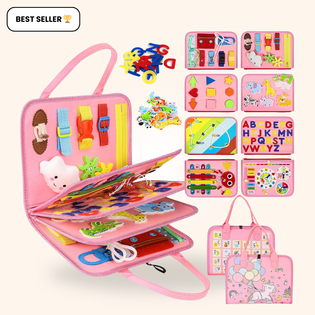 Kiddla™ Tablero de actividades Montessori