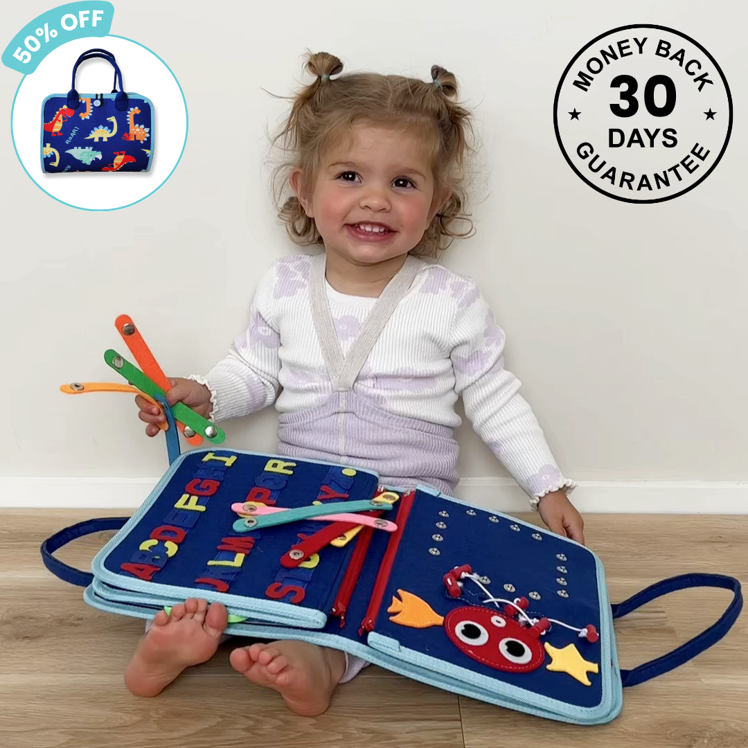 Kiddla™ Tablero de actividades Montessori