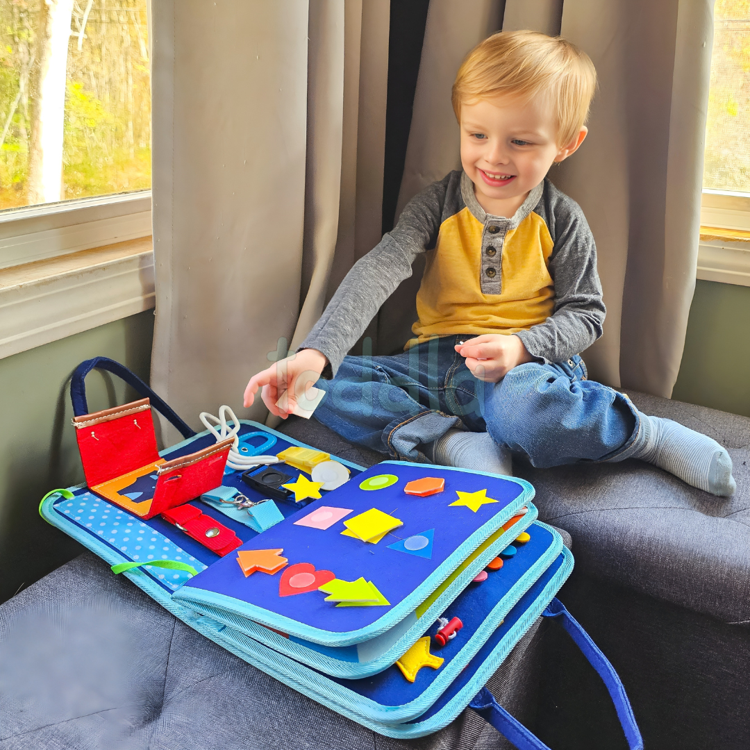 Kiddla™ Tablero de actividades Montessori