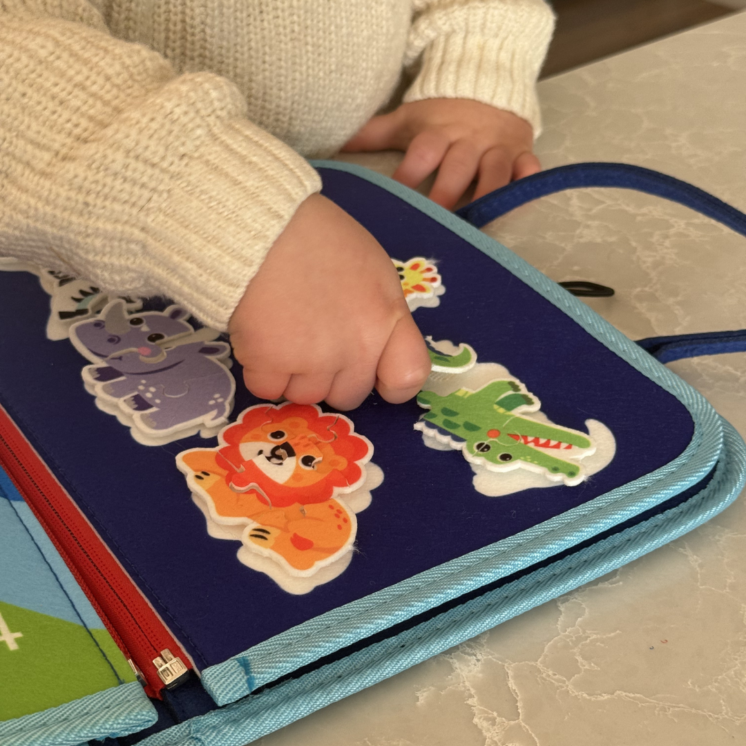 Kiddla™ Tablero de actividades Montessori