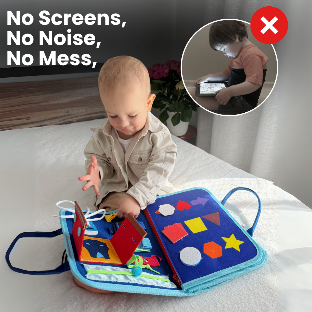 Kiddla™ Tablero de actividades Montessori