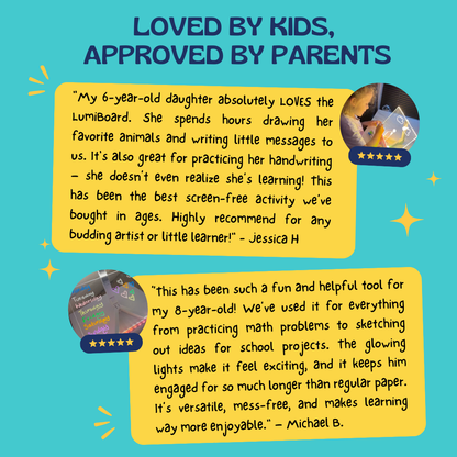 MagicBoard™ LED Drawing Board | Screen-Free Fun for Kids