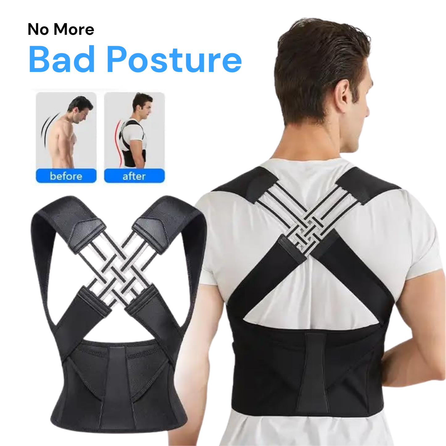 Posture Pro™ Adjustable Posture Corrector