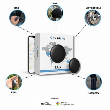 TrackGo Pro™ | Invisible Tracking Device For Both Apple and Android